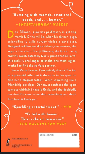 The Rosie Project | Graeme Simsion’s Quirky Quest for Love