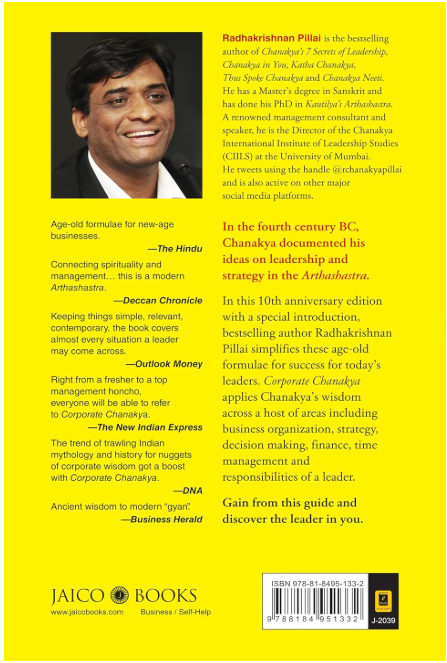 Corporate Chanakya – Ancient Wisdom for Modern Business