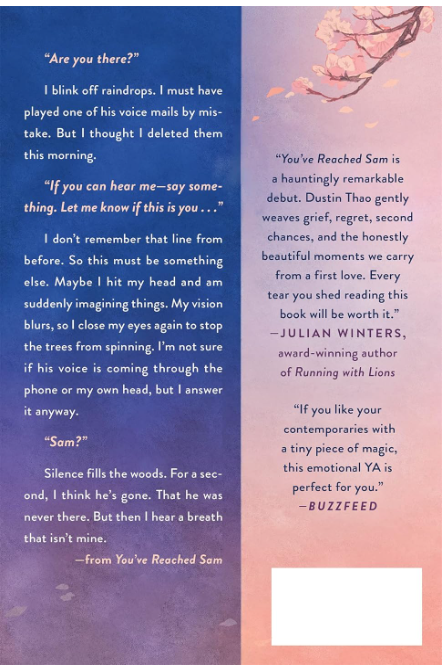You’ve Reached Sam – A Haunting YA Romance by Dustin Thao